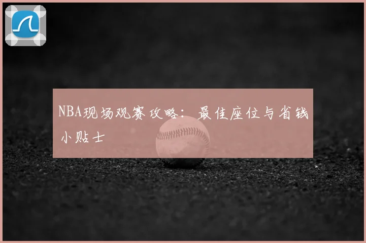 NBA现场观赛攻略：最佳座位与省钱小贴士